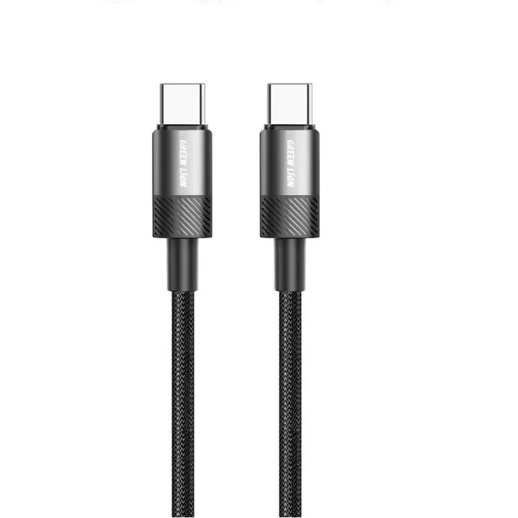 کابل شارژ اصلی گرین لاین Type C To Type C با خروجی 60 وات